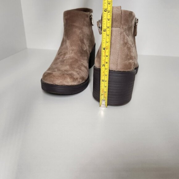BZees Other Half Bootie Women's Size 10M Latte Fabric - Picture 14 of 15